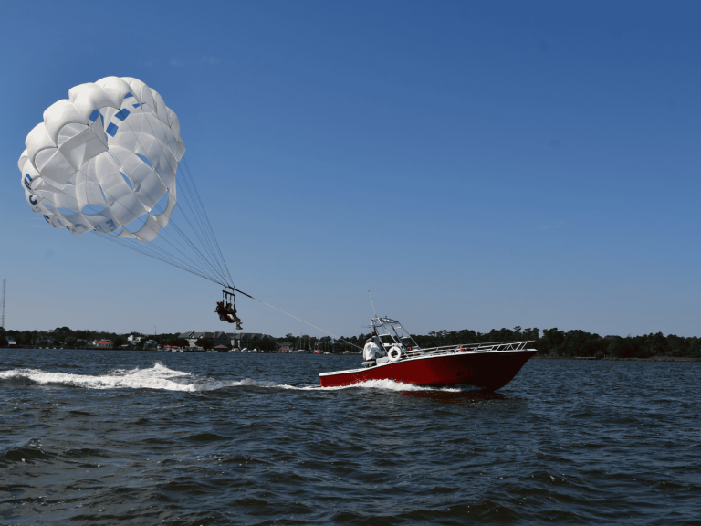 low flying parasailing tour Nags Head OBX