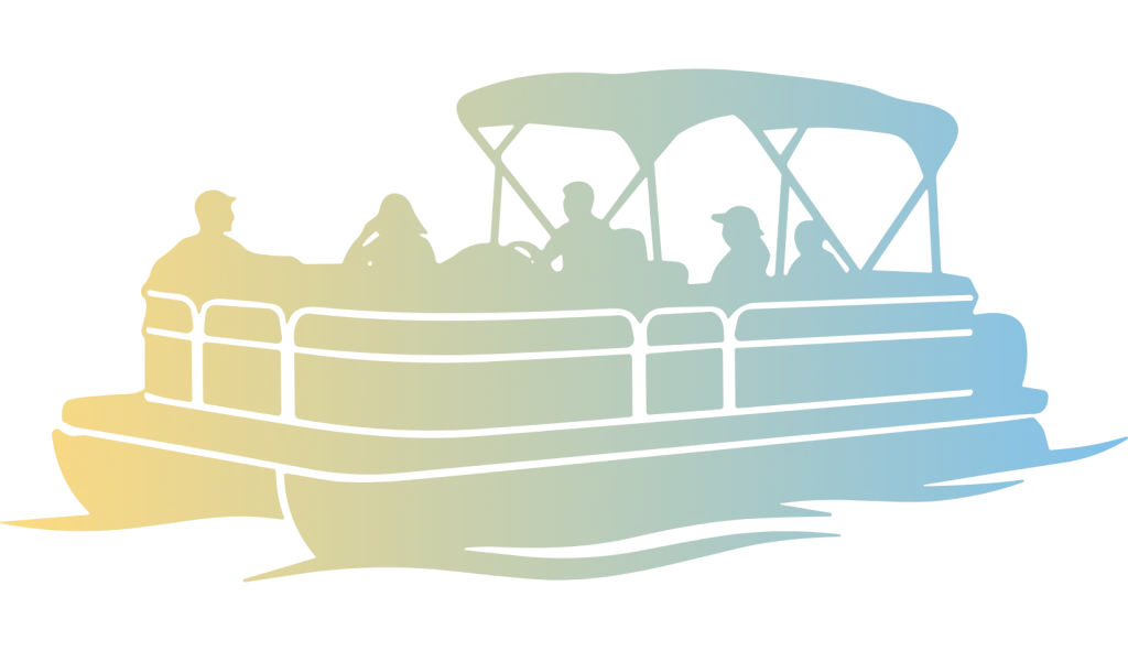 pontoon illustration